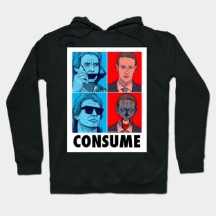 PUT ON THE GLASSES - THEY LIVE + ZUCKERBERG Hoodie